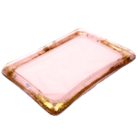 Надувная песочница с блёстками, 60х45 см, цвет розовый