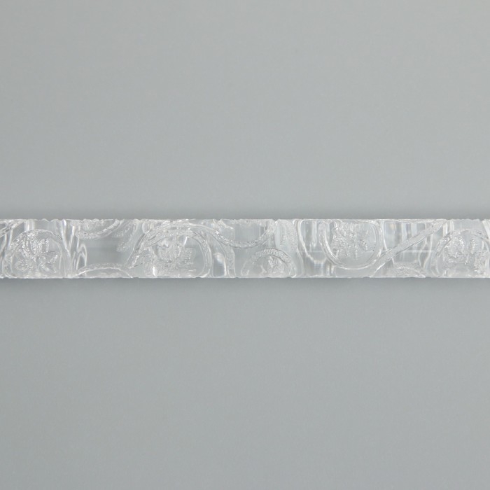 Скалка для творчества акрил "Цветочки" 16х1 см