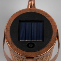 Садовый светильник на солнечной батарее &laquo;Лейка&raquo;, 21.5 &times; 16 &times; 10.5 см, 37 LED, свечение тёплое белое