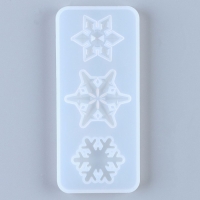 Форма силиконовая универсальная &laquo;Снежинка&raquo; 3 в 1, размер: от 2,4 до 3 см