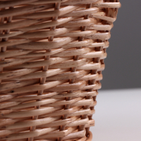 Корзина &laquo;Новая&raquo;, дно:34&times;24 см, верх:43&times;37 см, H=14/19/41 см, ручное плетение, шпон, лоза