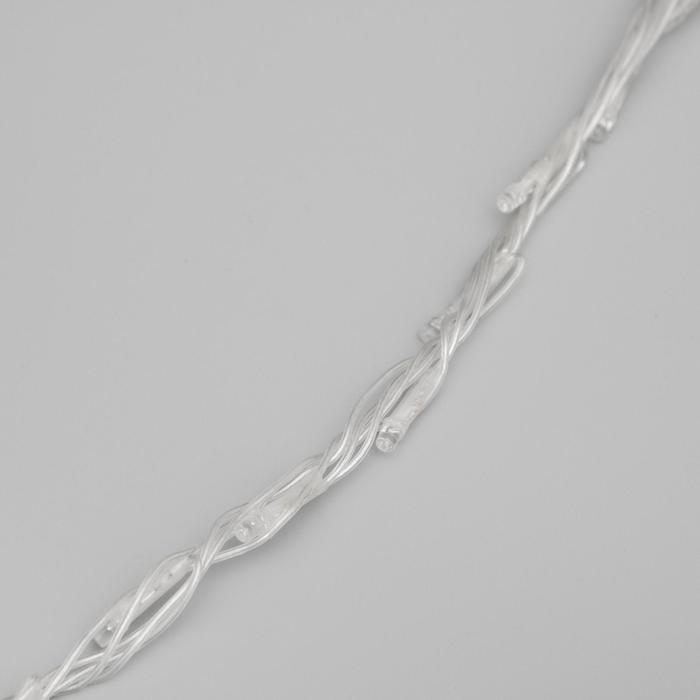 Гирлянда &laquo;Водопад&raquo; 2 &times; 1.5 м, IP44, прозрачная нить, 400 LED, свечение мульти, 8 режимов, 220 В