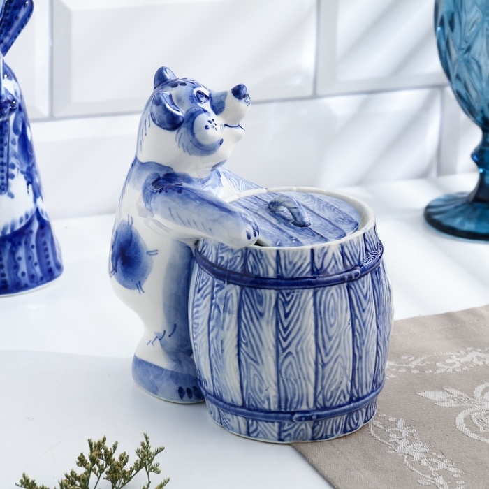 Медовница &laquo;Пасечник&raquo;, гжель