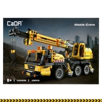 Конструктор техно &laquo;Мобильный кран&raquo;, 658 деталей