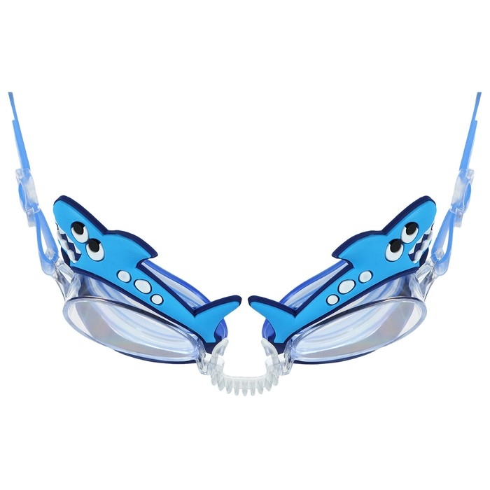 Очки для плавания детские ONLYTOP &laquo;Акула&raquo;, беруши