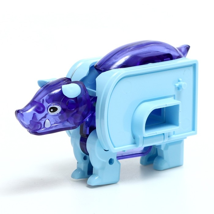 Робо-буквы &laquo;Звери&raquo;, набор 6 в 1, трансформируются, собираются в 1 робота