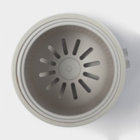 Ёршик для унитаза SAVANNA, настенный, силиконовый с емкостью для моющего средства, 10.5&times;10.5&times;41 см, белый