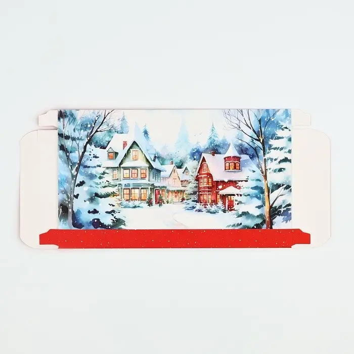 Коробка для шоколада &laquo;Сказка в городе&raquo;, 17 х 8.5 х 1.5 см