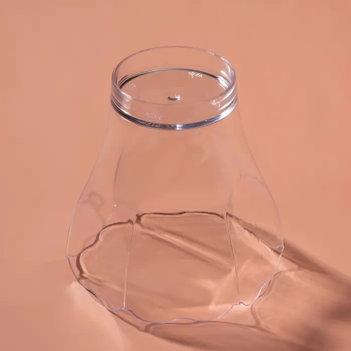 Форма пластиковая одноразовая для фуршета &laquo;Незабудка&raquo;, 160 мл, прозрачная