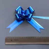 Бант - бабочка №3, синий