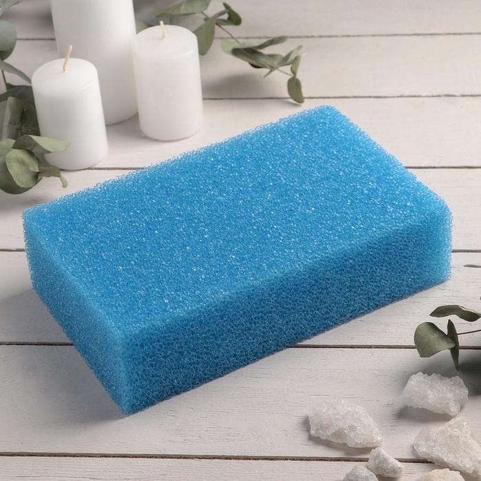 Губка для тела &laquo;Секрет красоты&raquo;, жёсткая, антицеллюлитная, цвет МИКС