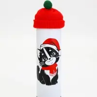 Термос с шапочкой &laquo;Котик&raquo;, 500 мл