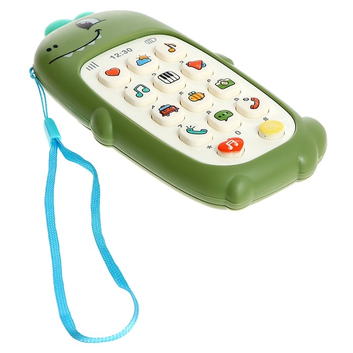 Музыкальная игрушка &laquo;Милый дракончик&raquo;, звук, цвет зелёный