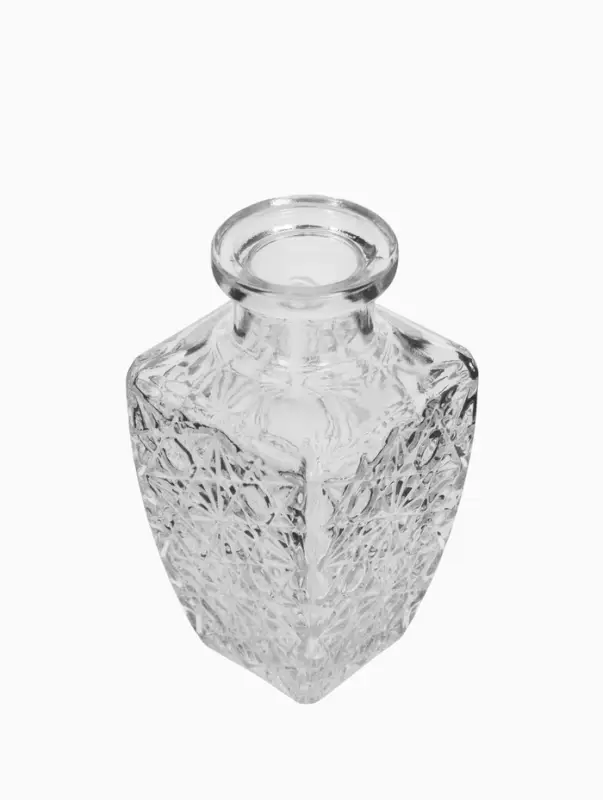 Ваза настольная стекло "Миниатюра" (набор 12 шт) 8-13 см, прозрачный