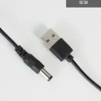 Светильник "Медузы" LED, RGB, USB, 3-5Вт, чёрный 9х9х25,5 см