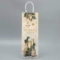 Пакет под бутылку &laquo;Шампанское&raquo;, 13 x 36 x 10 см