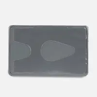 Обложка для проездного, пропуска, цвет чёрный