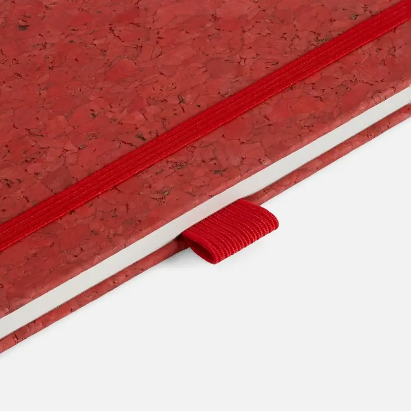 Блокнот Cork County, красный