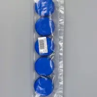 Крышка к евроканистре 20 л, 30 л, пластиковая, в сборе с вкладышем, синяя