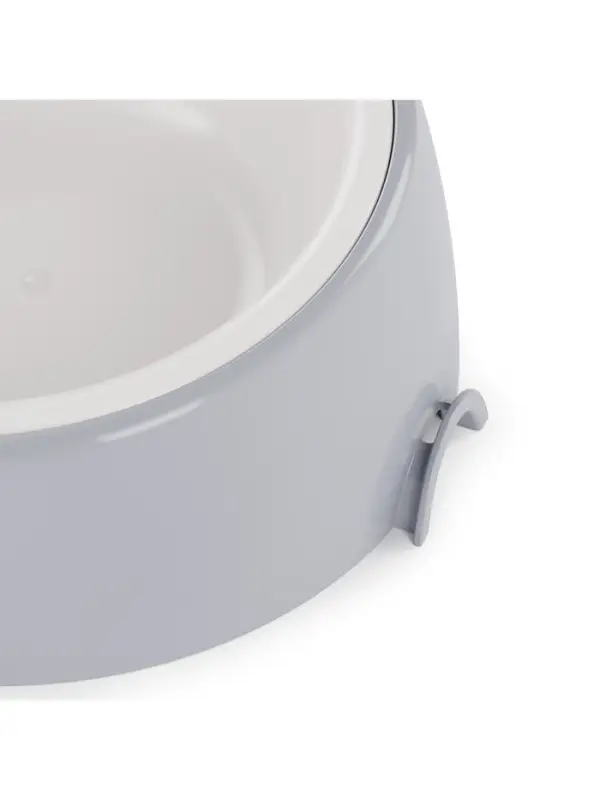 Лего-миска ALTA для животных с наклоном 0,3л СЕРАЯ