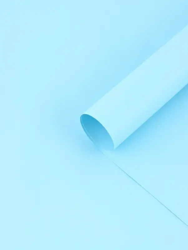 Бумага упаковочная крафт, двухсторонняя, "Облака",50 х 68см&plusmn;5%