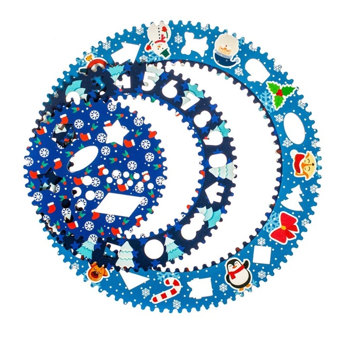 Спирограф &laquo;Новогоднее настроение&raquo;