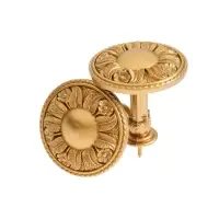 Крючок для штор CAPPIO KS031, d=95 мм, цвет золото, 2 шт