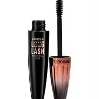 Тушь для ресниц с щеткой из натурального ворса, черная, 9мл   9282018