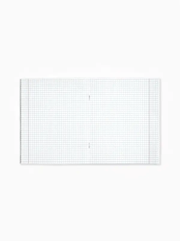 Тетрадь в клетку, 48 л., А5, на скрепке, блок №1 Black or Grey МИКС