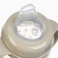 Поильник - непроливайка &laquo;Baby Bear&raquo; с силиконовым носиком, 270 мл., цвет бежевый Mum&Baby