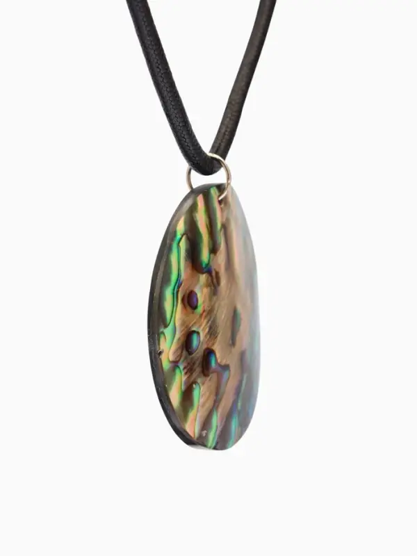 Кулон "Прилив" ракушка абалон 25 см