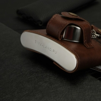 Фляжка со складной стопкой в чехле &laquo;Настоящий мужчина&raquo;, 240 мл / 75 мл