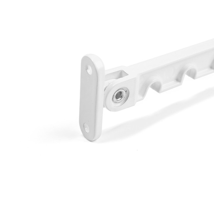Ограничитель оконный, металлический  для окон ПВХ, белый