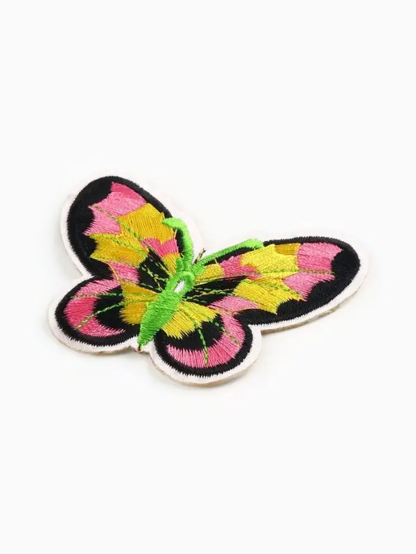 Термоаппликация &laquo;Бабочка&raquo;, 6&times;7.5 см, разноцветная