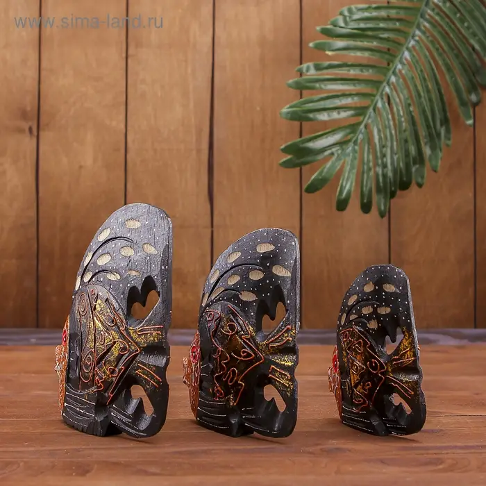 Набор сувенирный "Королевские рыбки"(3 шт) 14х8х10 см