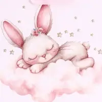 Пакет подарочный вертикальный &laquo;Зайка&raquo;, S 12&times;15&times;5.5 см