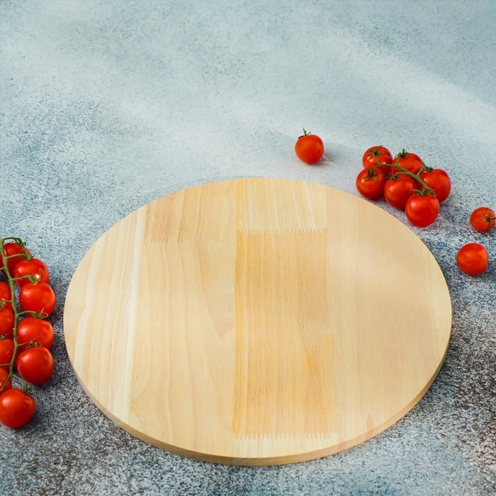 Доска разделочная Magistro &laquo;Дубрава&raquo;, d=30 см, дуб