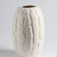 Ваза &laquo;Нуева&raquo;, 22&times;12 см, керамика, белая