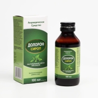 Сироп &laquo;Долорон&raquo; аюрведический, свободное дыхание, от кашля, 100 мл