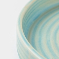 Тарелка десертная "Sand Ripples" Magistro 20см, 20,5х2,5 цвет желтый, голубой, коричневый