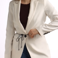 Портупея с кулоном &laquo;Сердечко&raquo; кожа, трансформер, цвет серебро, 150 см