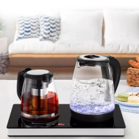 Чайный набор чайник электрический КТ-6181 - 2 л