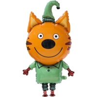 Шар фольгированный 43" &laquo;Три кота. Компот&raquo;, ходячая фигура