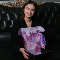 Коробка подарочная двухсторонняя складная, упаковка, &laquo;Present&raquo;, 27 х 21 х 9 см