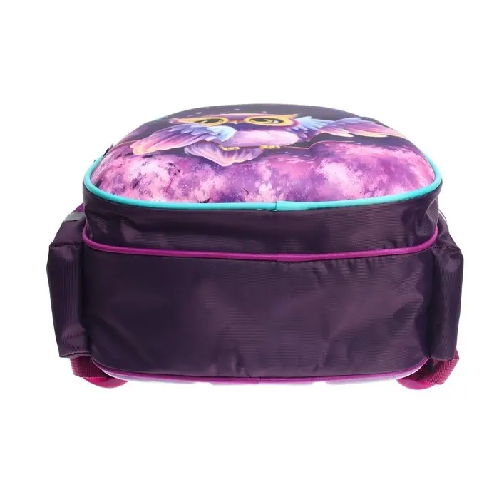 Рюкзак каркасный школьный, 39 х 30 х 14 см, Calligrata "Сова"