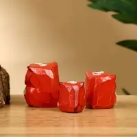 Набор сувенирный "Совята" дерево H 4, 3, 2 см, цв. коричневый