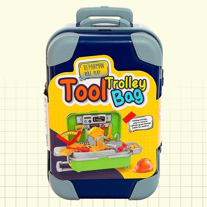 Набор детских инструментов &laquo;Чемодан на колесах&raquo;, цвет МИКС