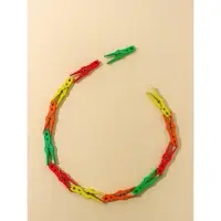 Прищепки бельевые &laquo;Кубаночка&raquo;, 8 см, 12 шт, цвет МИКС