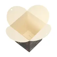 Бонбоньерка, новогодняя подарочная упаковка &laquo;Снежинки в темноте&raquo;, 7.5&times;8&times;7.5 см