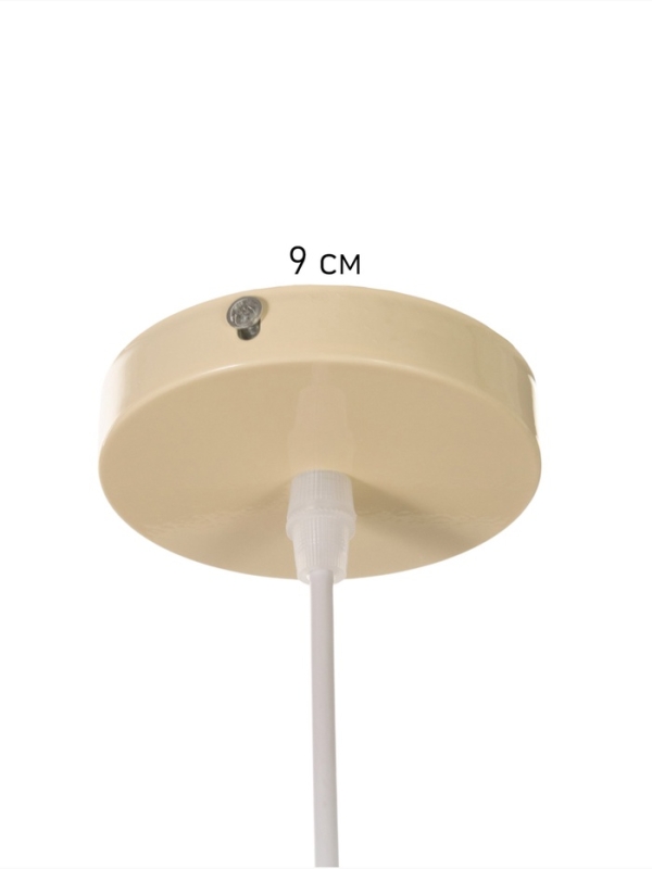 Светильник Edward 1х40Вт Е27 пр-1м сливочный 25х21,5х18см